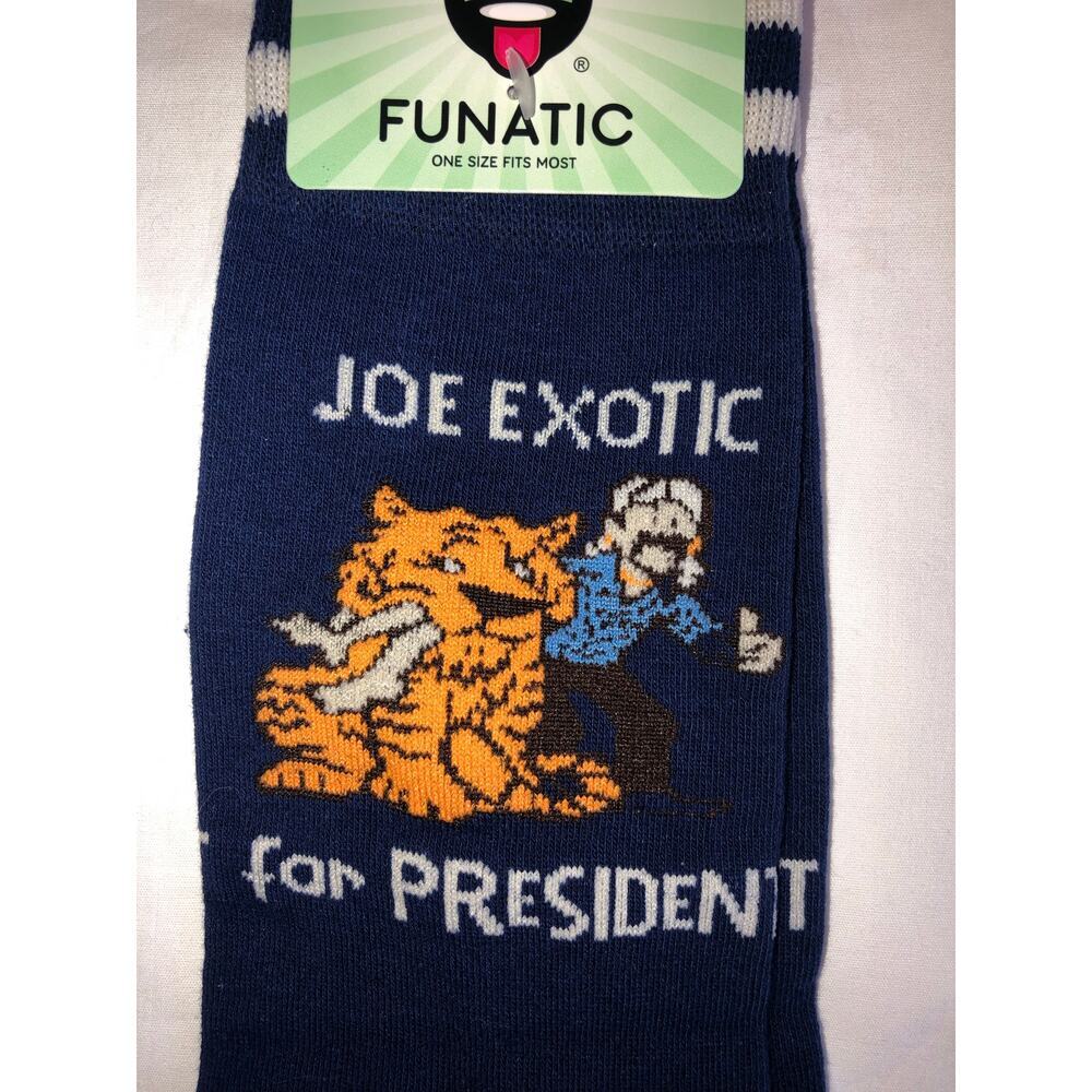 Joe Exotic For President Socks OS Unisex New